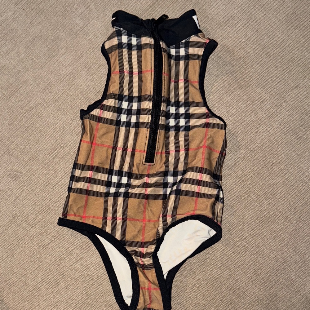 Burberry Kids Bikini in Iconic Check Pattern